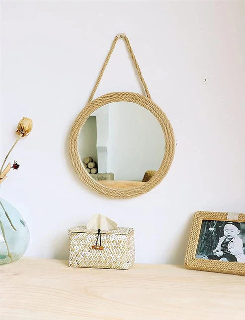 Wall Hanging Mirror (Pack Of 2)