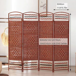 Woven Wood Partition Wall