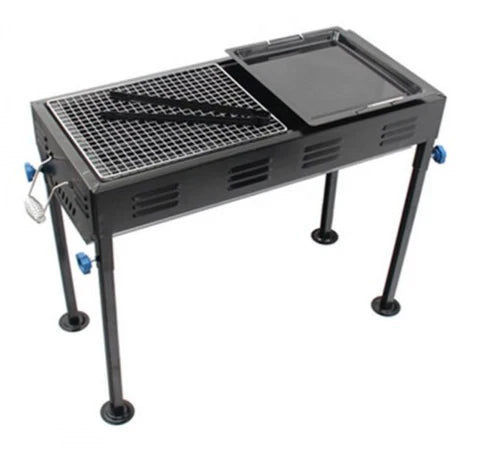 BBQ Grill with Adjustable Stand